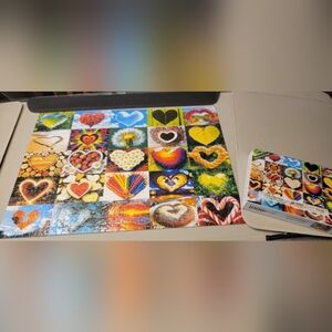 Colorful Heart Puzzle